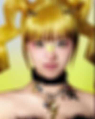 Chuu - cum on face