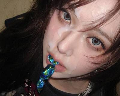 Winter - cum on face