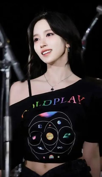 Mina - shows boobs