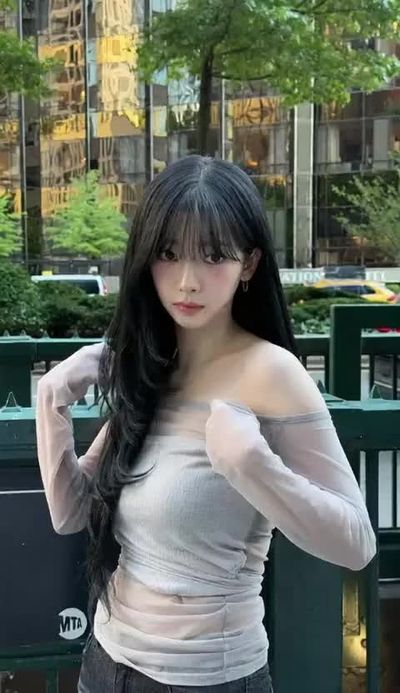 Karina - cum on face