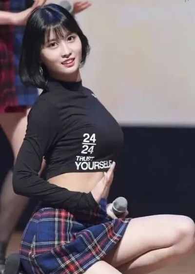 Momo - shows boobs