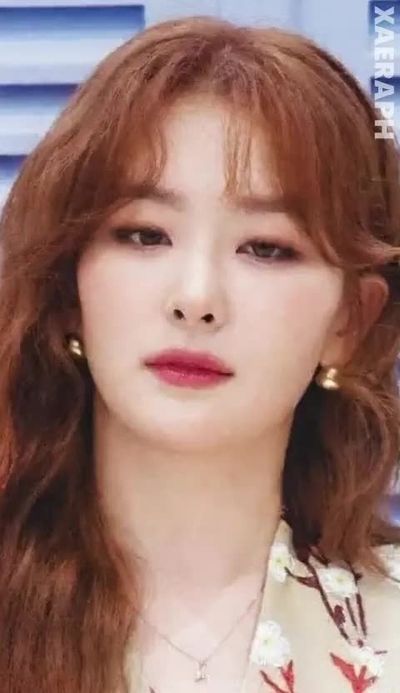 Seulgi - cum on face