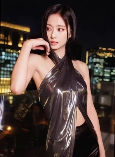 Tzuyu - shows tits