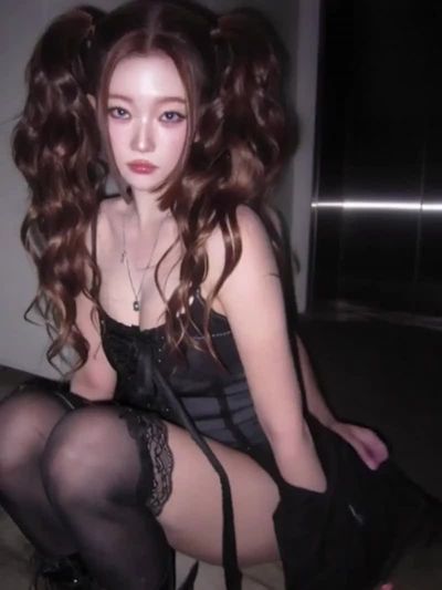 Tsuki - shows tits