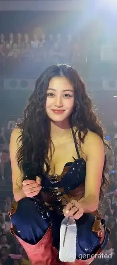 Jihyo - shows boobs