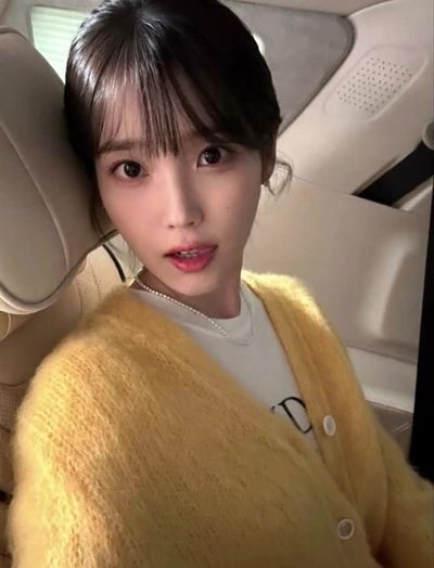 IU - cum on face