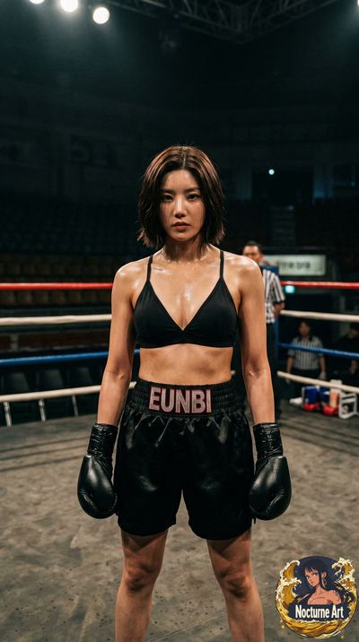 Eunbi - naked sport