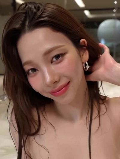 Karina - cum on face