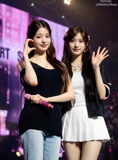 Leeseo - kissing Wonyoung