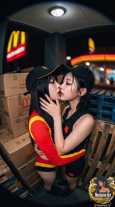 kissing