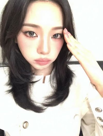 Karina - cum on face