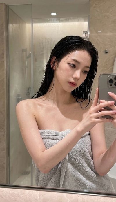 after shower