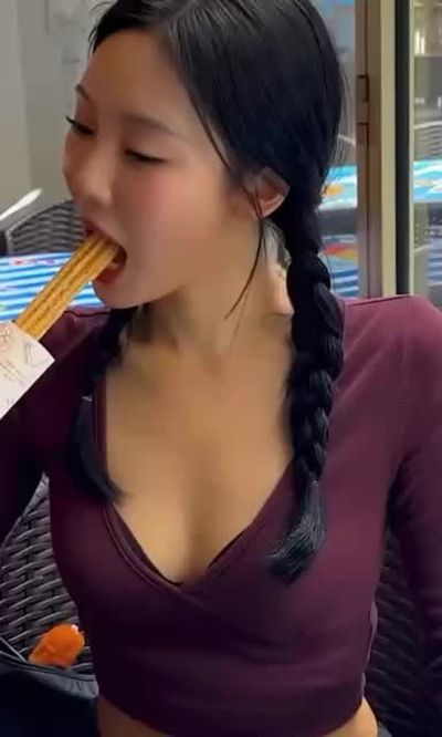 NingNing - cum on face
