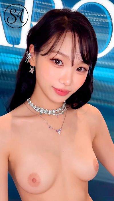 Chaewon - shows tits
