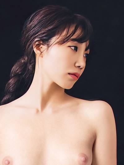 Eunji - shows tits photoshoot