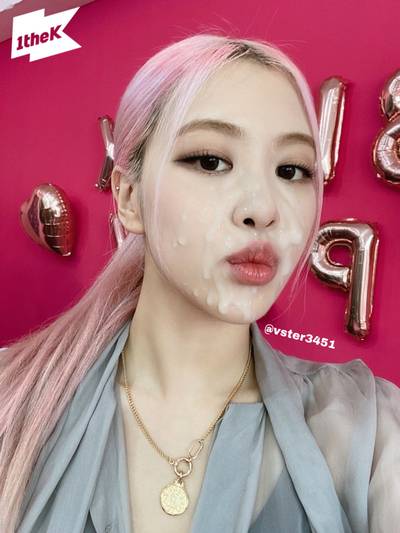 Rose - cum on face