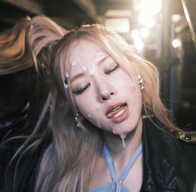 Rose - cum on face