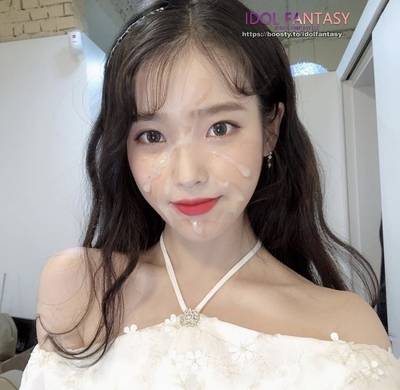 IU - cum on face