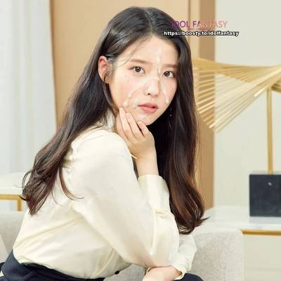 IU - cum on face