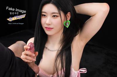 Chaeryeong - gives handjob