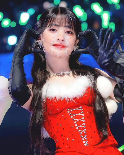 Minnie - cum on face
