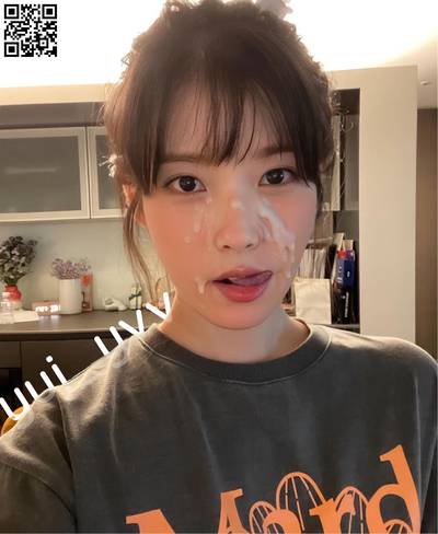 IU - cum on face